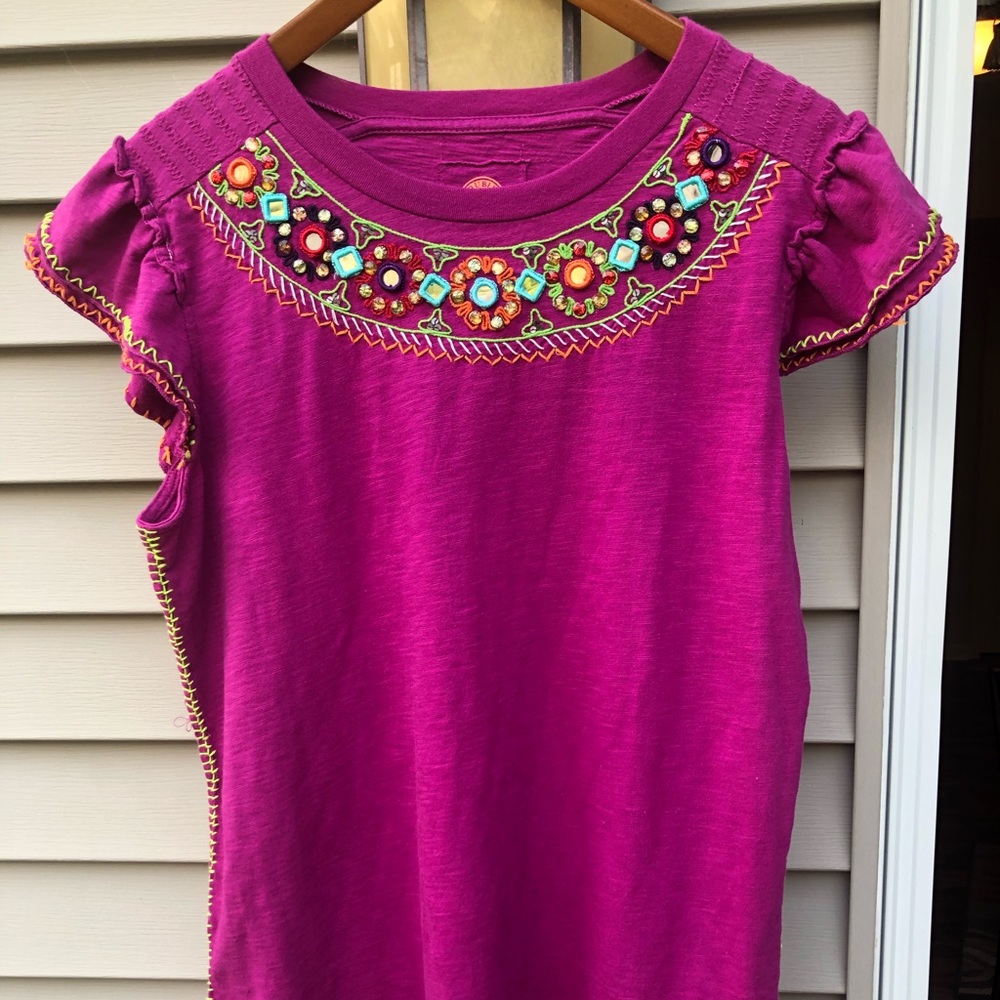 Not for sale: Double D Ranch 1X Magenta Top